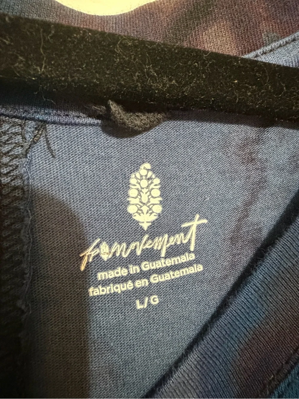 Free People Movement Navy Blue Midnight Inspire Tank